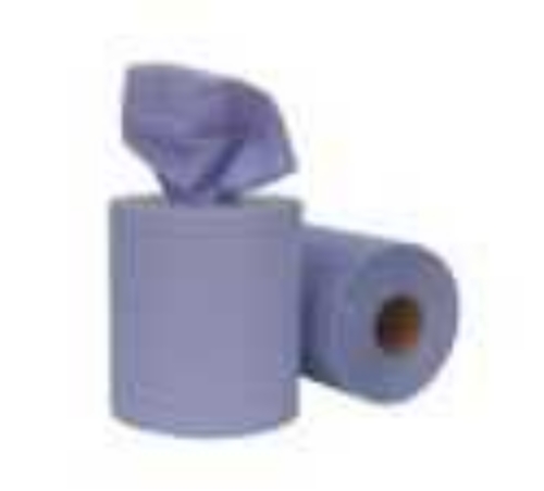 Picture of BLUE ROLL 2PLY CENTREFEED 1X6X400 SHEETS