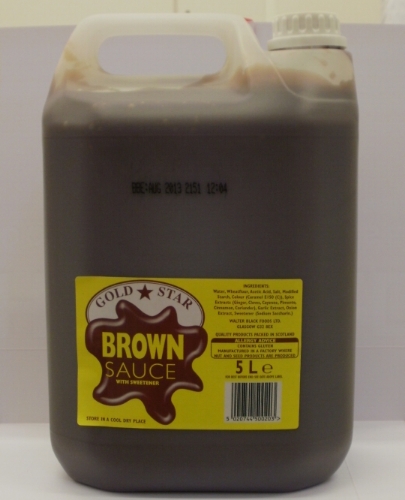 Picture of BROWN SAUCE GOLD STAR 5LT