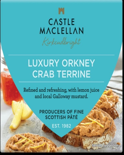 Picture of LUXURY ORKNEY CRAB TERRINE PATE 100G