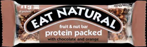 Picture of EAT NATURAL PROTEIN PACKED WITH CHOCOLATE & ORANGE 12X45G