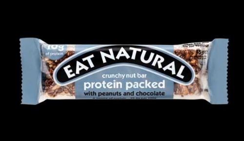 Picture of EAT NATURAL PROTEIN PACKED WITH PEANUTS AND CHOCOLATE 12X45G