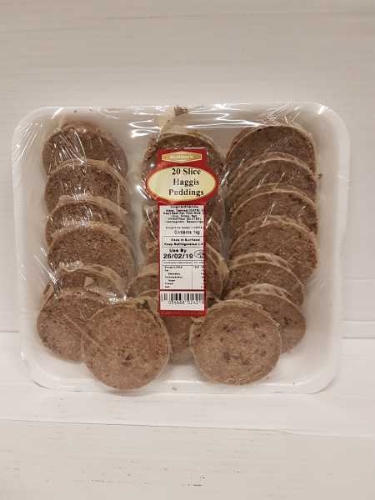 Picture of HAGGIS PUDDING SLICED 20s 1KG