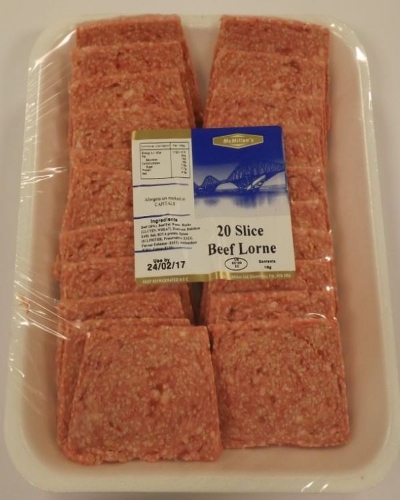 Picture of LORNE SAUSAGE SLICES 20s 1.0KG