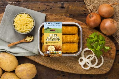 Picture of MASH DIRECT CHEESE ONION POTATO CROQUETTE 300G