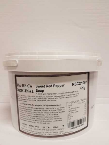 Picture of REAL SOUP SWEET RED PEPPER  4KG
