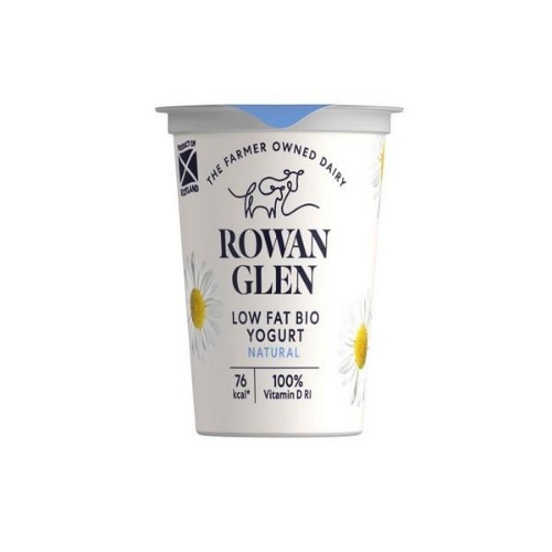 Picture of ROWAN GLEN LOW FAT BIO NATURAL YOGURT 12X125G