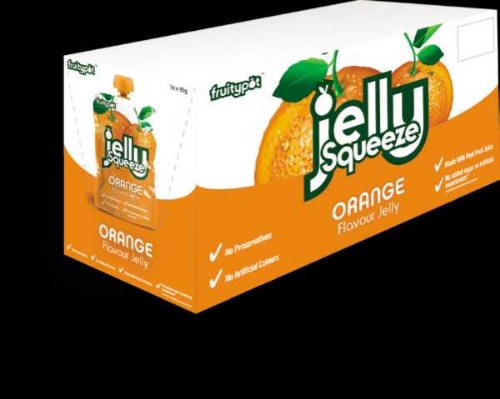 Picture of JELLY SQUEEZE ORANGE 16X95G