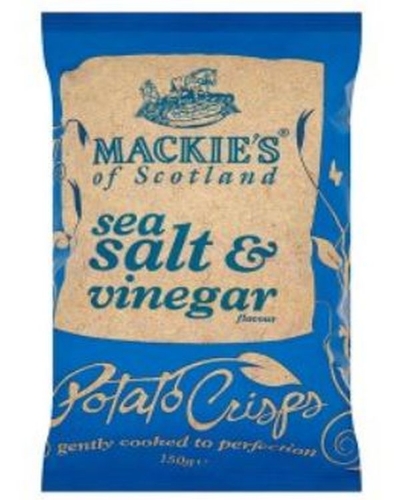 Picture of MACKIES SEA SALT & VINEGAR CRISPS 12X150G