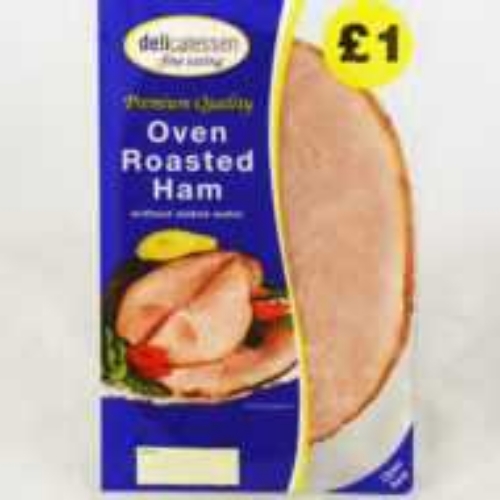 Picture of OVEN ROASTED HAM SLICES 10x90G £1.00 PMP