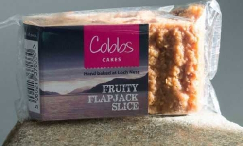 Picture of COBBS INDIVIDUAL FRUITY FLAPJACK SLICE 20X80G