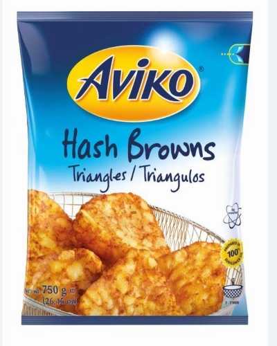 Picture of FROZEN AVIKO HASH BROWNS 4x2500G (APPROX 40 PER BAG)