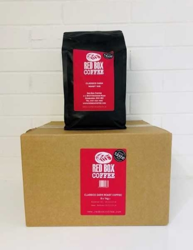 Picture of RED BOX CLASSICO DARK ROAST COFFEE BEANS 6X1KG