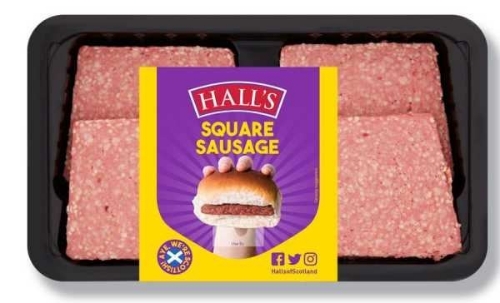 Picture of HALLS SLICED LORNE SAUSAGE  6X250G