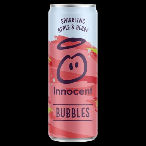 Picture of INNOCENT BUBBLES SPARKLING APPLE & BERRY 12X330ML