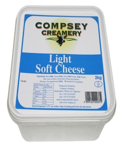 Picture of LIGHT SOFT CREAM CHEESE 5% FAT CONTENT 2KG