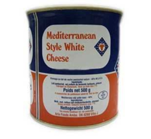 Picture of MEDITERRANEAN STYLE WHITE CHEESE TINNED 500G