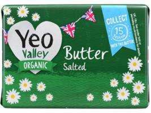 Picture of YEO VALLEY ORGANIC SALTED BUTTER 20x250G