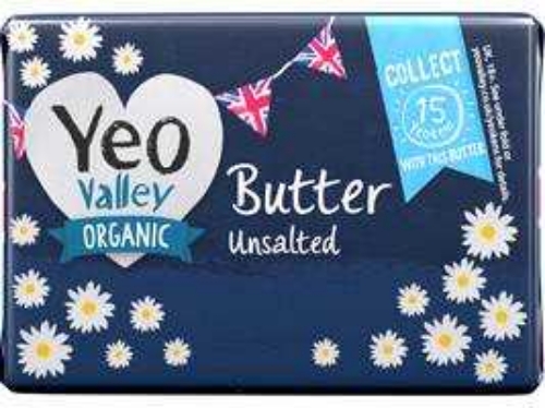 Picture of YEO VALLEY UNSALTED BUTTER 20x250G