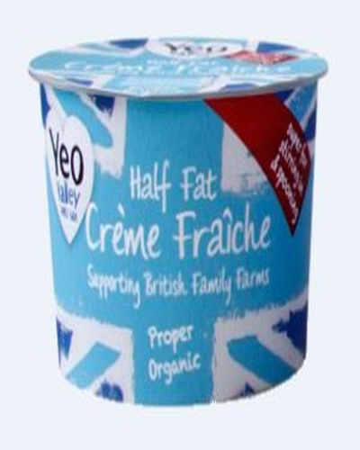Picture of YEO VALLEY ORGANIC HALF FAT CREME FRAICHE 200ML