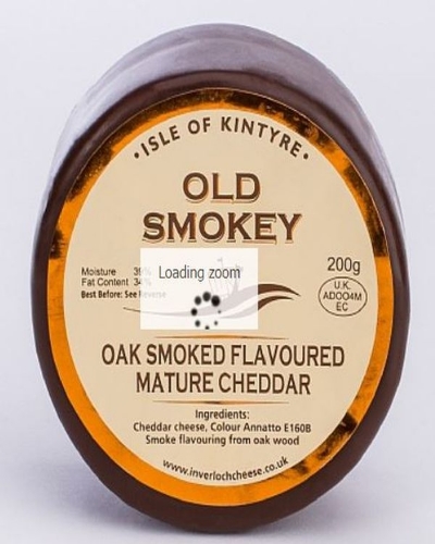 Picture of ISLE OF KINTYRE OLD SMOKEY TRUCKLE 200G