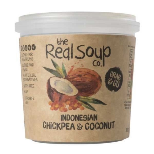 Picture of REAL SOUP INDONESIAN TOMATO CHICKPEA & COCONUT 6X380G