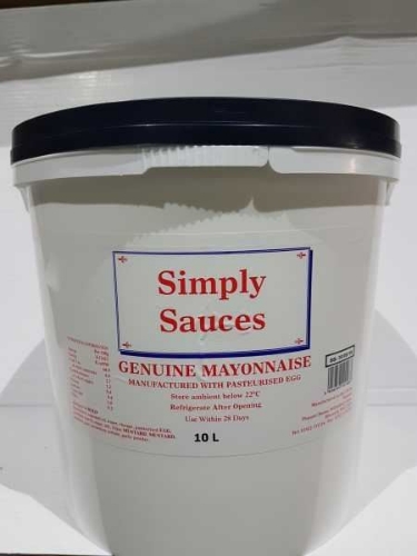 Picture of SIMPLY SAUCES MAYONNAISE 10LT