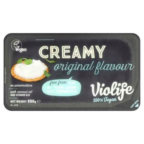 Picture of VIOLIFE VEGAN CREAMY SOFT CHEESE 8X200G