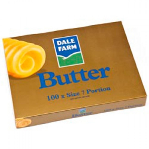 Picture of BUTTER PORTIONS SALTED 500x7G