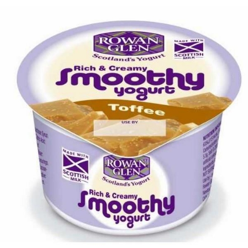 Picture of ROWAN GLEN RICH & CREAMY SMOOTH TOFFEE YOGURT 12X85G