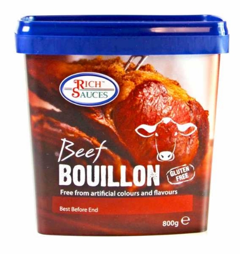 Picture of RICH SAUCES BEEF BOUILLON 800G