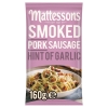 Picture of MATTESSONS SMOKED GARLIC PORK SAUSAGE 12x160G