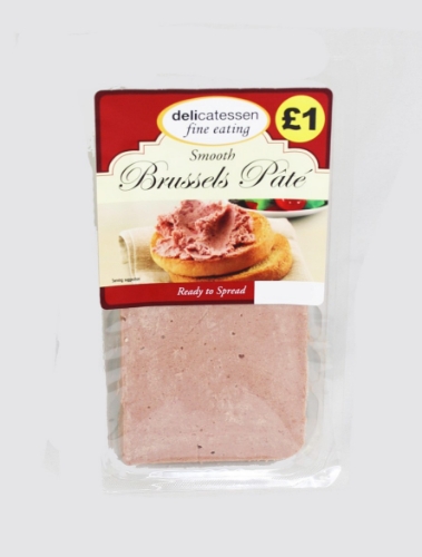 Picture of BRUSSELS PATE SLICE 125G £1