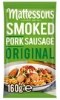 Picture of MATTESSONS SMOKED ORIGINAL PORK SAUSAGE 12x160G