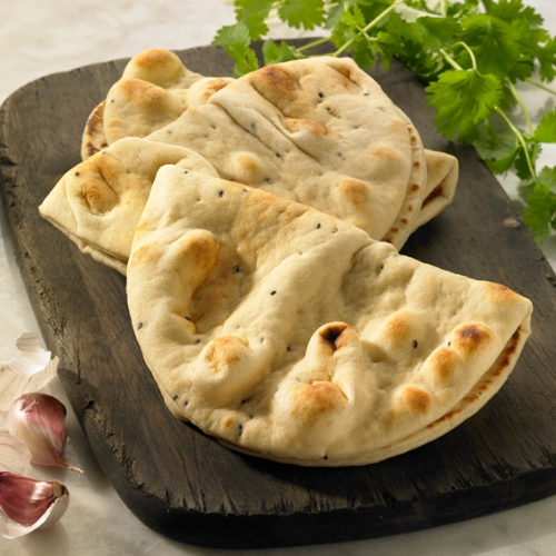Picture of FROZEN LARGE FOLDED NAAN BREAD 24x80G