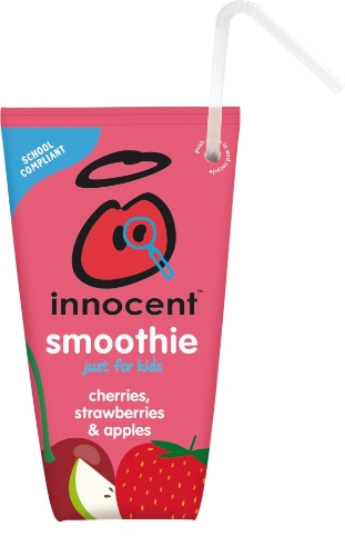Picture of INNOCENT KIDS SMOOTHIE CHERRY STRAWBERRY & APPLE 4x150ML