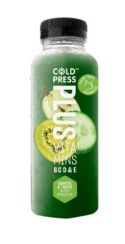 Picture of COLDPRESS PLUS GREEN SURVIVE & THRIVE SUPER SMOOTHIE 8x250ML