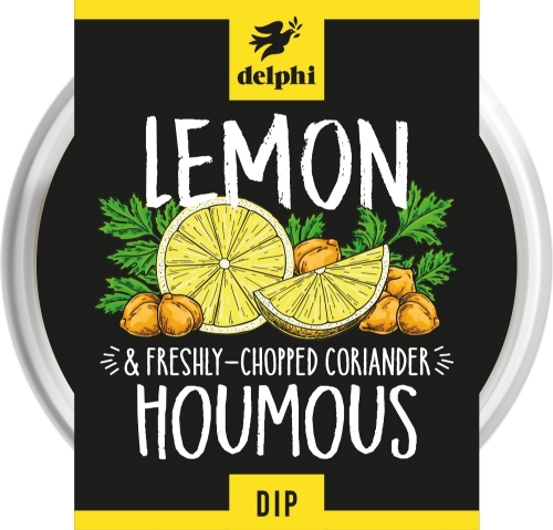 Picture of DELPHI LEMON CORIANDER HOUMOUS DIP 170G