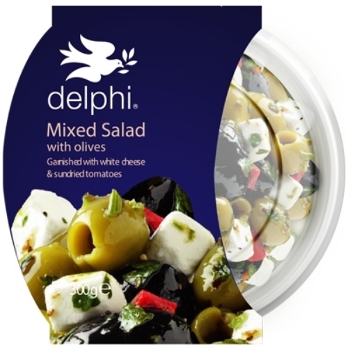 Picture of DELPHI MIXED OLIVES WITH CHEESE 300G