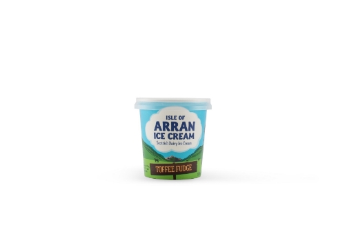 Picture of FROZEN ISLE OF ARRAN ICE CREAM TOFFEE FUDGE 25X120ML