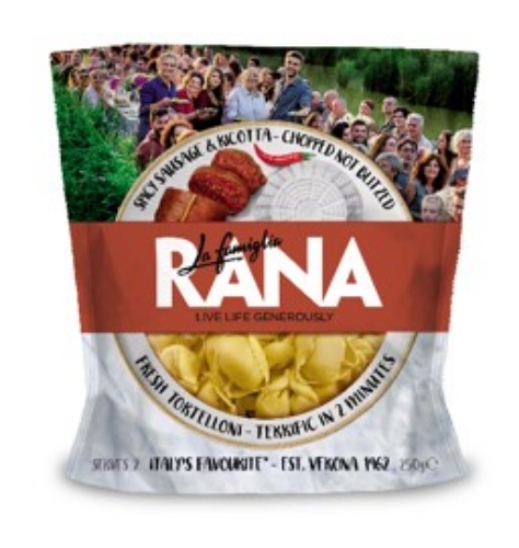 Picture of RANA SPICY SAUSAGE & RICOTTA TORTELLONI 6X250G