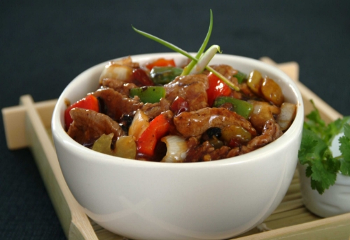 Picture of FROZEN KING ASIA BEEF IN CHILLI BLACK BEAN SAUCE + VEGETABLES 3KG