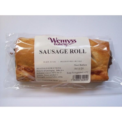 Picture of WEMYSS BAKERY SAUSAGE ROLL SINGLE