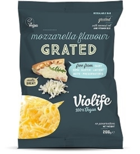 Picture of VIOLIFE VEGAN MOZZARELLA FLAVOUR GRATED 11X200G