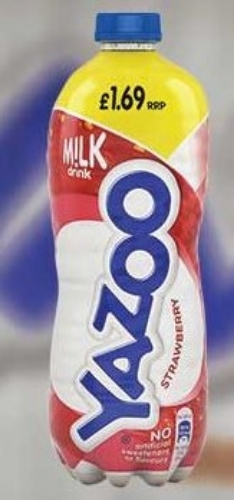 Picture of YAZOO STRAWBERRY MILKSHAKE 6x1LT £1.69 PMP