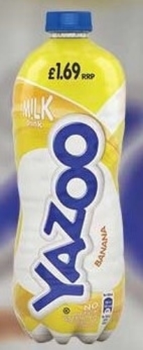 Picture of YAZOO BANANA MILKSHAKE 6x1LT £1.69 PMP