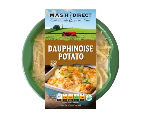 Picture of MASH DIRECT DAUPHINOISE POTATO 400G