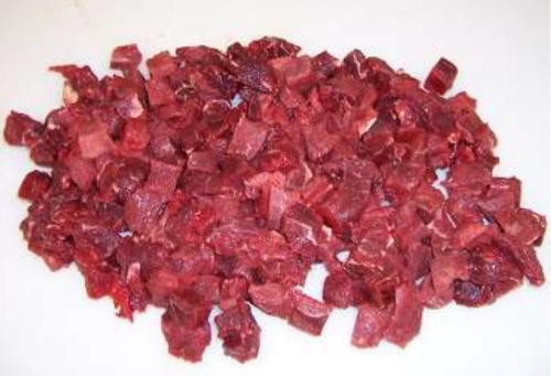 Picture of UK BEEF SMALL DICED 12MM CUT 98VL 5KG NOM