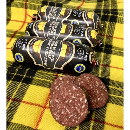 Picture of STORNOWAY MACLEOD & MACLEOD BLACK PUDDING STICK 650G