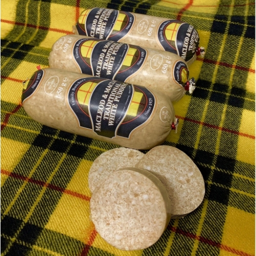 Picture of STORNOWAY MACLEOD & MACLEOD WHITE PUDDING STICK 650G