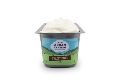 Picture of FROZEN ISLE OF ARRAN TRADITIONAL ICE CREAM 4.5LT TUB